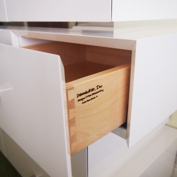 white drawer detail